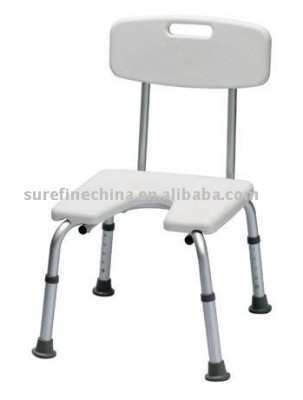 Adjustable Shower Chair with U form Cushion